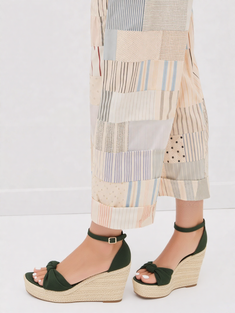 Moira | Sqaure Wedge Green