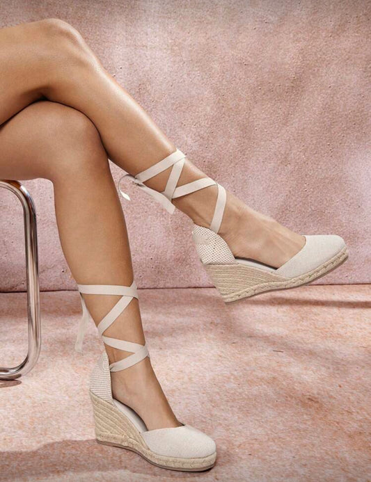 Calla | Beige Linen Look