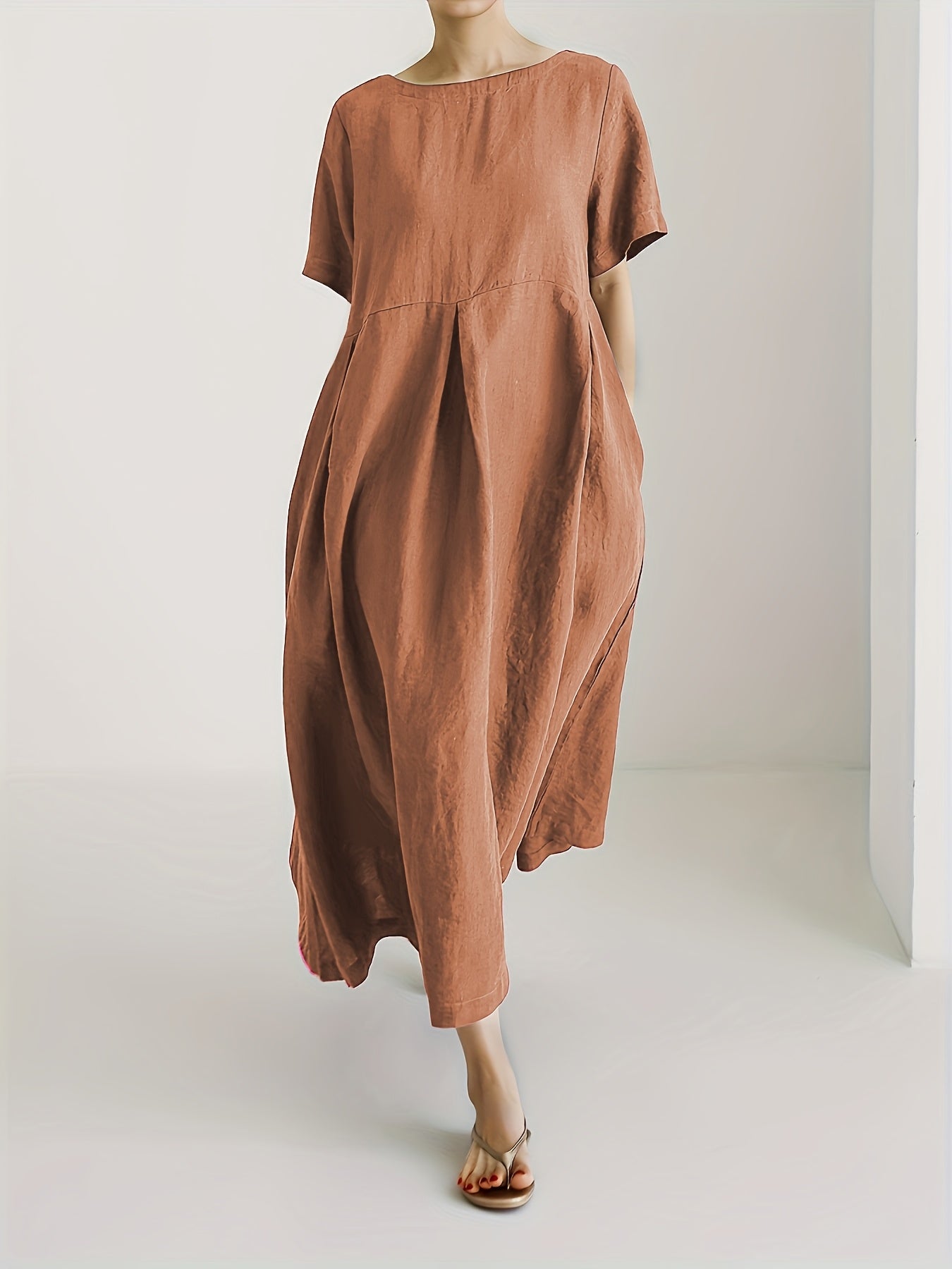 Terracotta Mist Dress