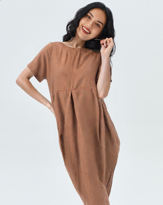 Terracotta Mist Dress