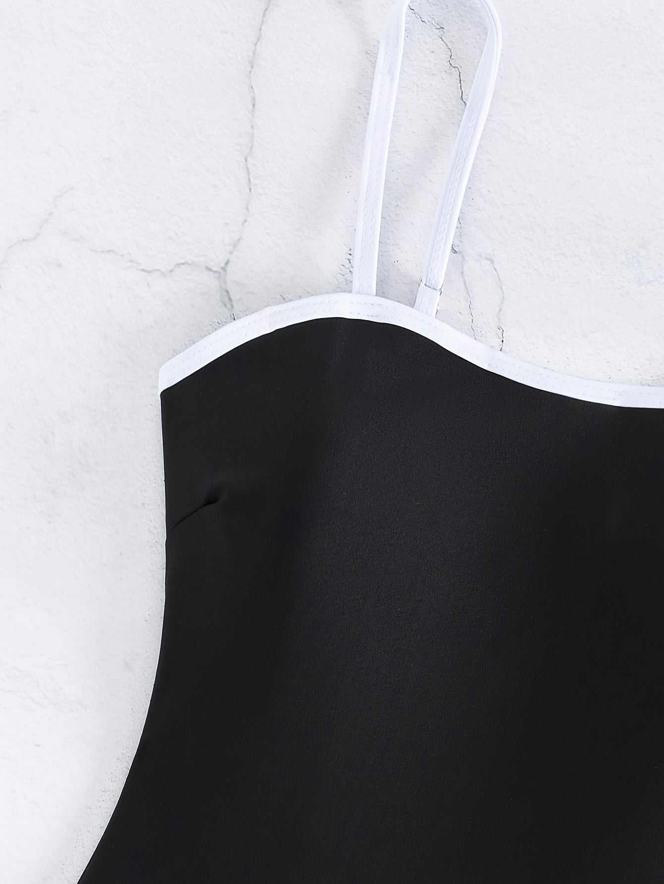 Classic Contrast One-Piece