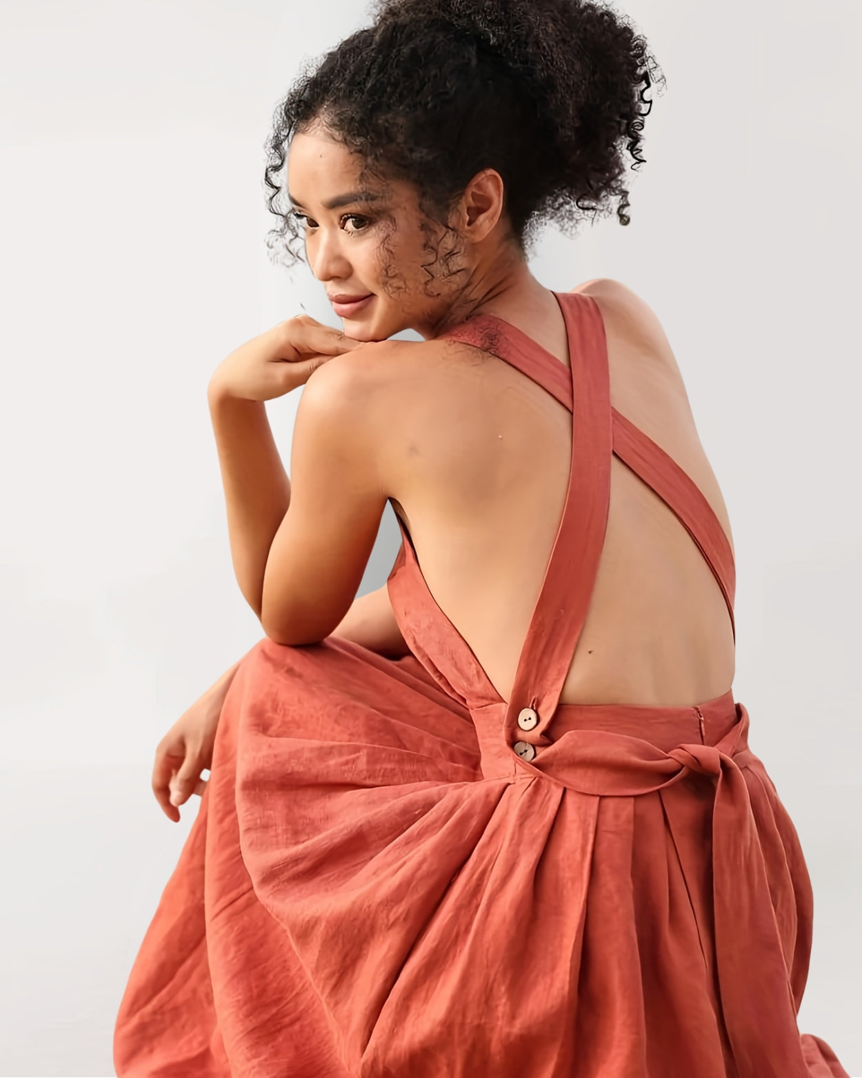 Rustic Muse Midi Dress